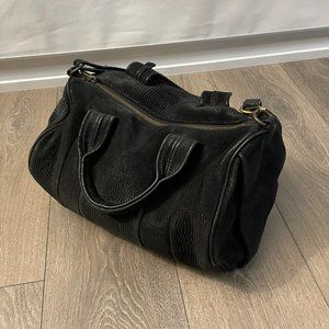 ALEXANDER WANG Rocco Bag - Black Laser Cut Leather Studded Bag